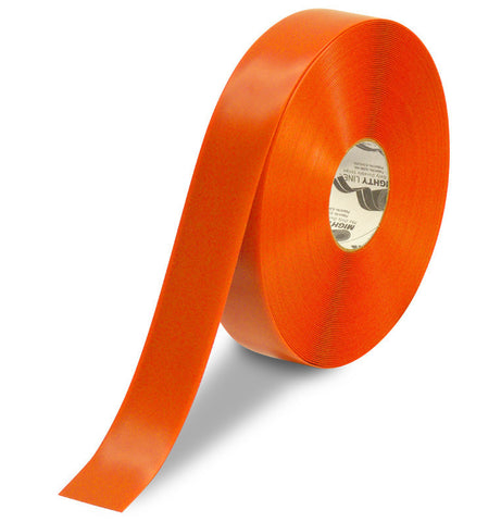 2 Inch Orange 5S Floor Tape - Mighty Line - 100 Foot Roll