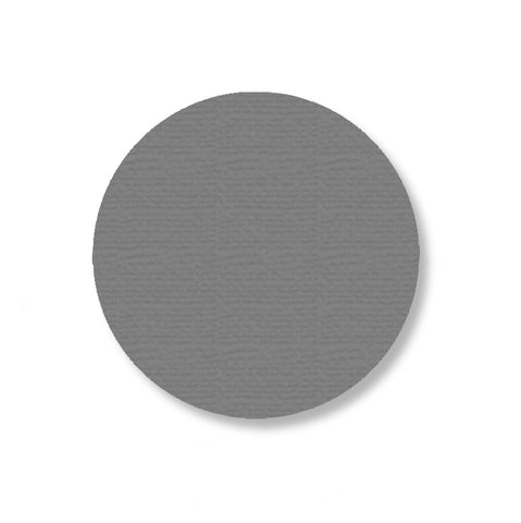 3.5" GRAY Solid DOT - Stand. Size - Pack of 100