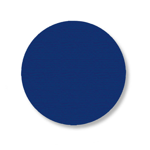 3.75" BLUE Solid DOT - Pack of 100
