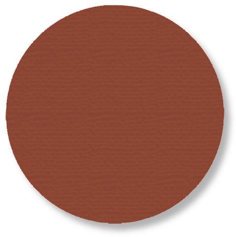 5.7" BROWN Solid DOT - Pack of 50