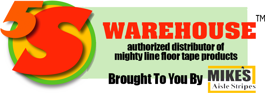 5S Warehouse Floor Tape