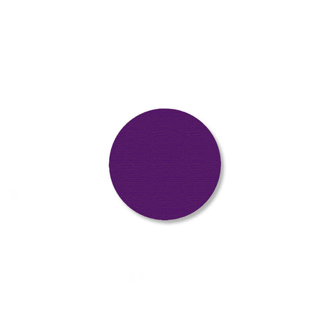 1" PURPLE 5s Floor Marking DOT - Pack of 200