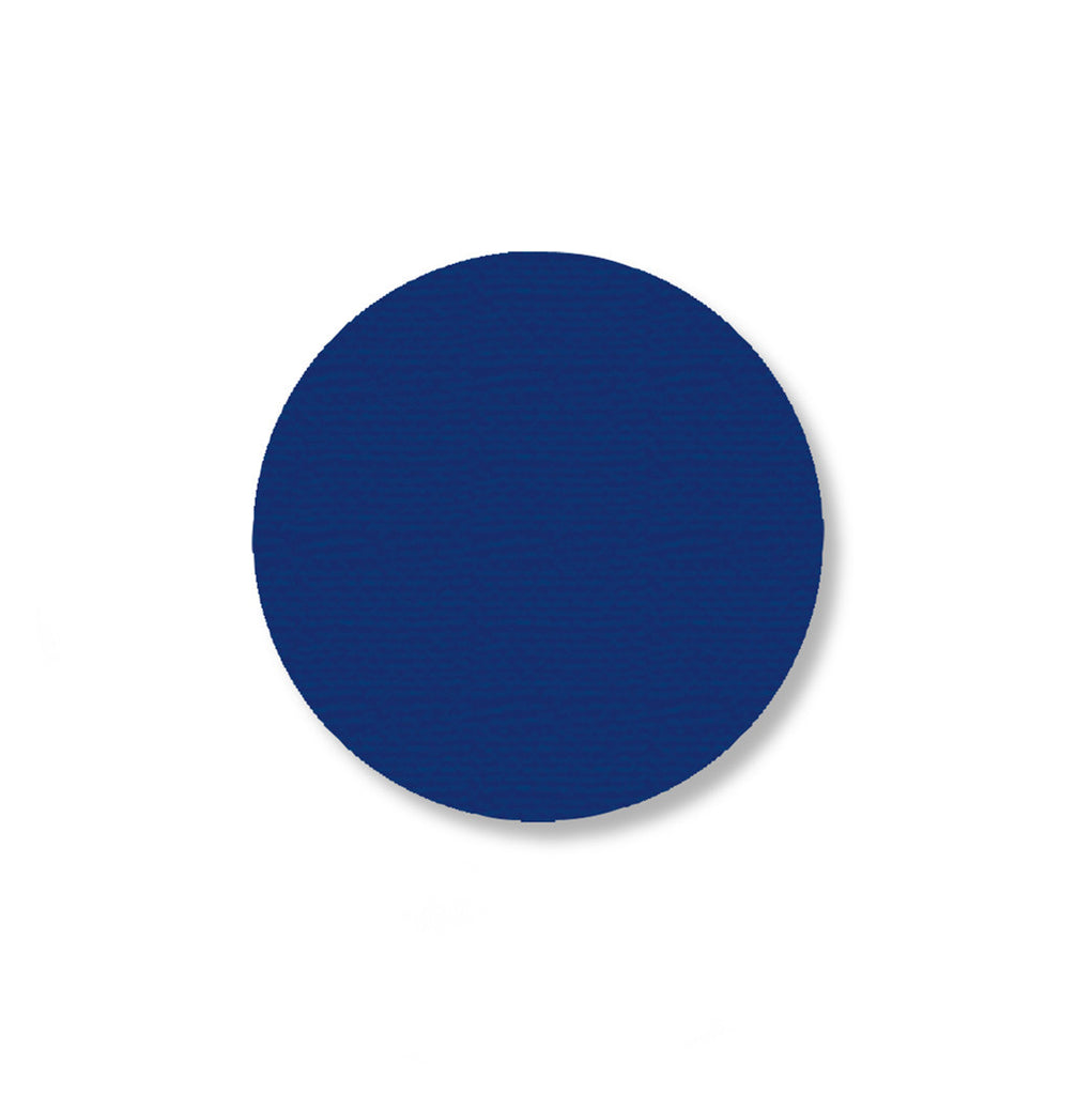 2.7" BLUE Solid DOT - Pack of 100