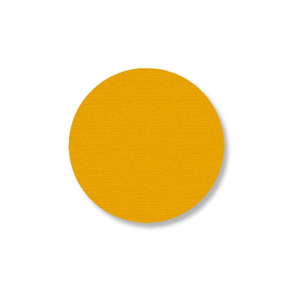 2.7" YELLOW Solid DOT - Pack of 100