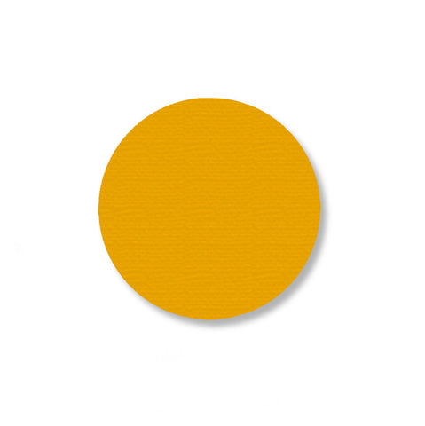 2.7" YELLOW Solid DOT - Pack of 100