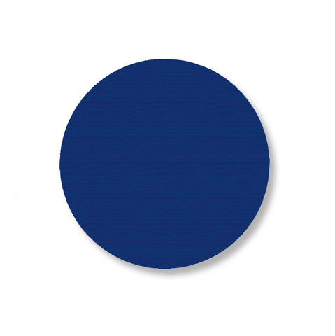 3.5" BLUE Solid DOT - Stand. Size - Pack of 100