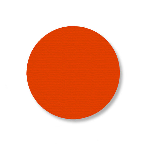 3.5" ORANGE Solid DOT - Pack of 100