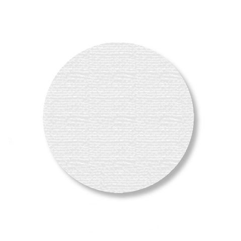 3.5" WHITE Solid DOT - Stand. Size - Pack of 100