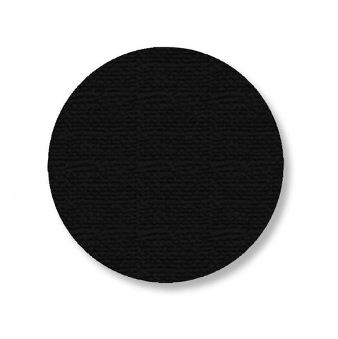 3.75" BLACK Solid DOT - Pack of 100