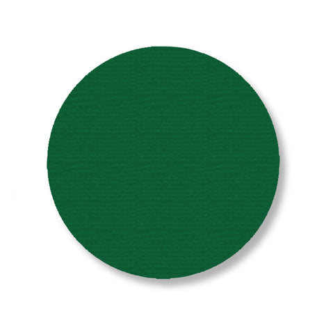3.75" GREEN Solid DOT - Pack of 100