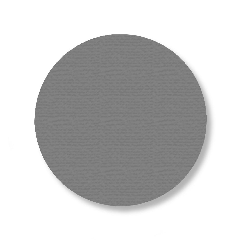 3.75" GRAY Solid DOT - Pack of 100
