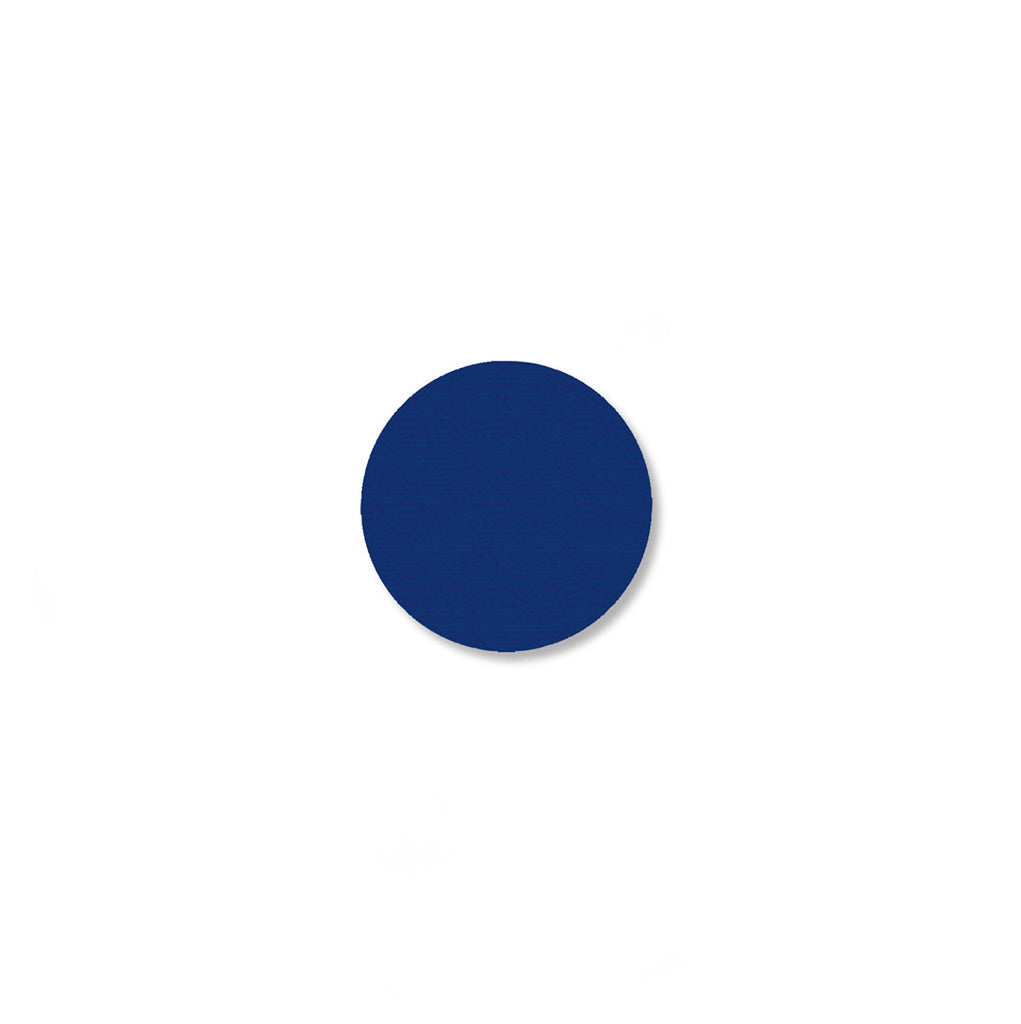 3/4" BLUE Solid DOT - Pack of 200