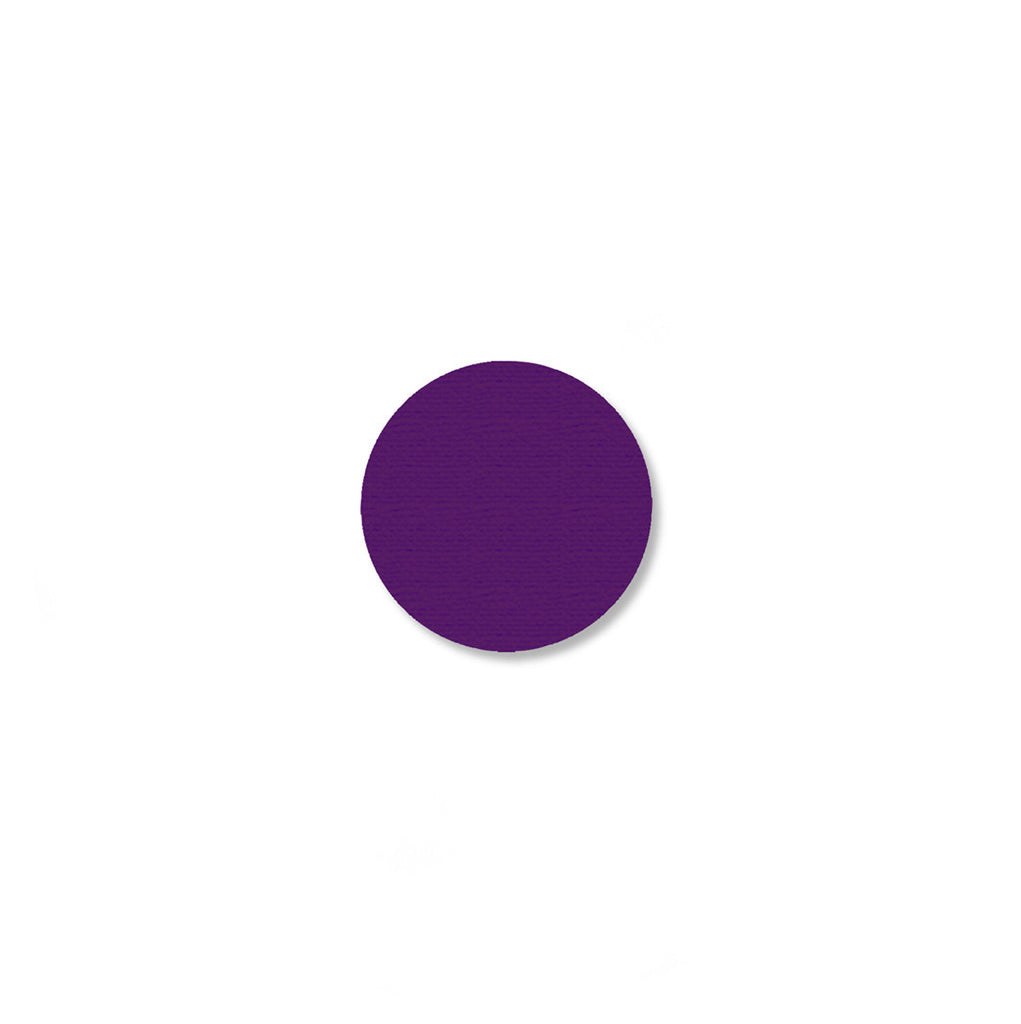 3/4" PURPLE Solid DOT - Pack of 200