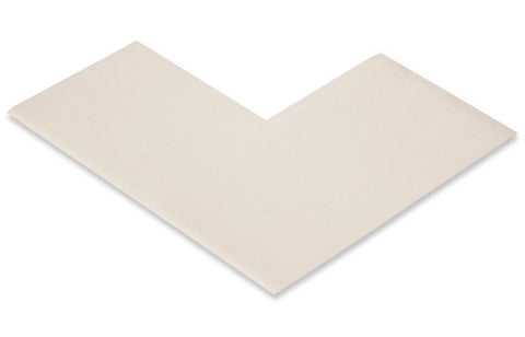 3" Wide Solid WHITE Angle - Pack of 25