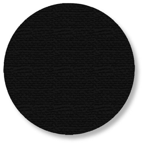 5.7" BLACK Solid DOT - Pack of 50