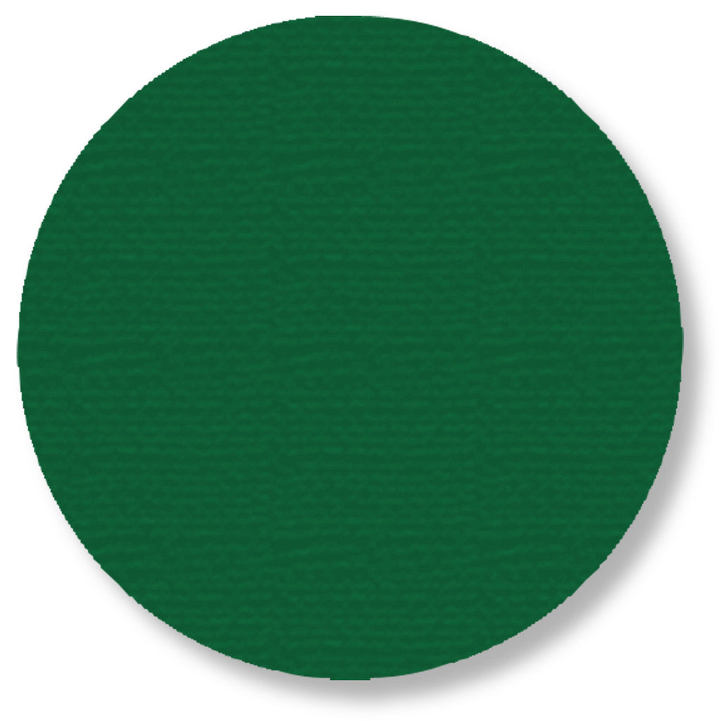 5.7" GREEN Solid DOT - Pack of 50