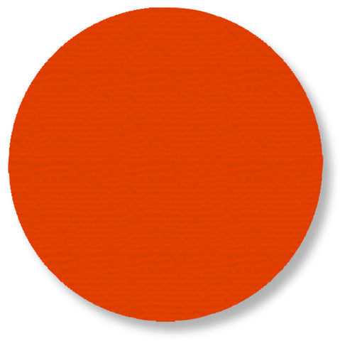 5.7" ORANGE Solid DOT - Pack of 50