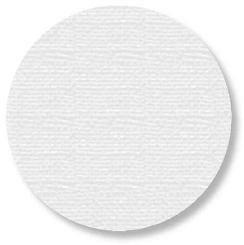 5.7" WHITE Solid DOT - Pack of 50