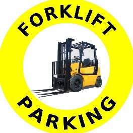 Forklift Parking - Inline Printed Floor Marking Tape