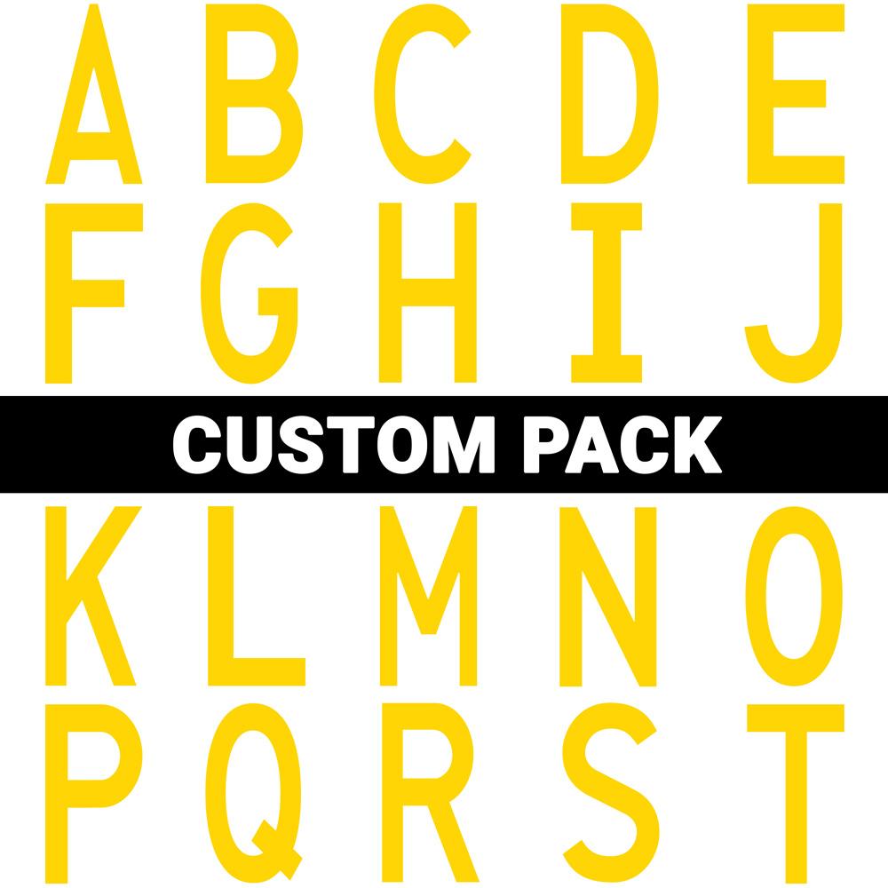 Die Cut Location Markers - 4.5" x 10" - Custom Pack of 50