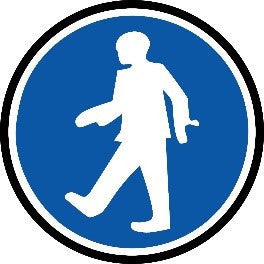 Pedestrian Blue