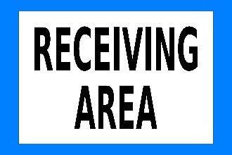 Computer Receiving Area. Sign Receiving Area 24