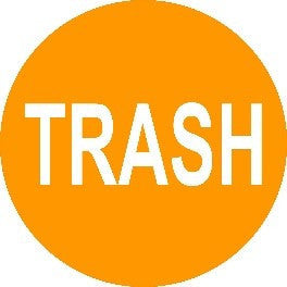 Trash - Orange