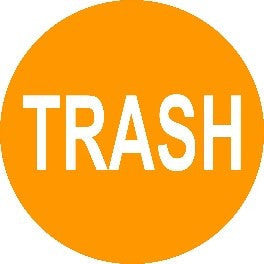 Trash - Orange