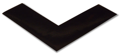 2" Black 5s Floor Marking Angle - 5s Warehouse - Pack of 25