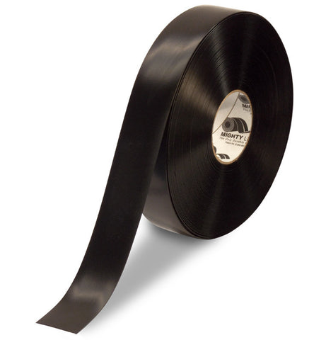 2 Inch Black 5S Floor Tape - Mighty Line - 100 Foot Roll