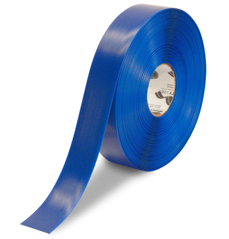 2 inch x 100 foot blue Mighty Line Floor tape