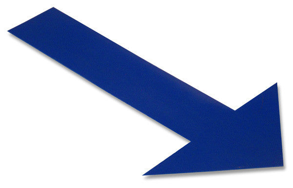 Heavy Duty Mighty Line BLUE Arrow - Pack of 50