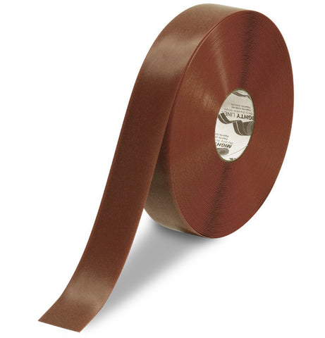 2 Inch Brown 5S Floor Tape - Mighty Line - 100 Foot Roll