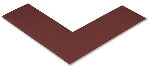 2" Wide Solid BROWN 5s Floor Marking Angle - Pack of 25