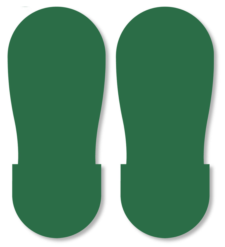 GREEN BIG Footprint - Pack of 50