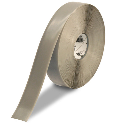 2" Gray 5S Floor Tape - Mighty Line - 100 Foot Roll