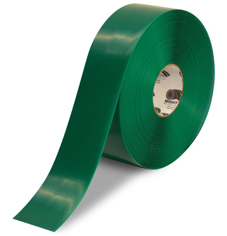 3 Inch Green 5S Floor Tape - Mighty Line - 100'  Roll