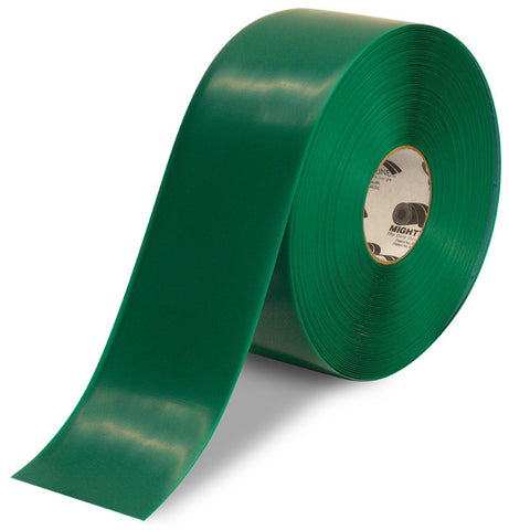 4 Inch Green 5S Floor Tape - Mighty Line - 100 Foot Roll