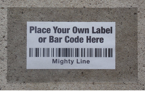 Mighty Line Heavy Duty Label Protectors 6" wide by 10" long - Pack of 50