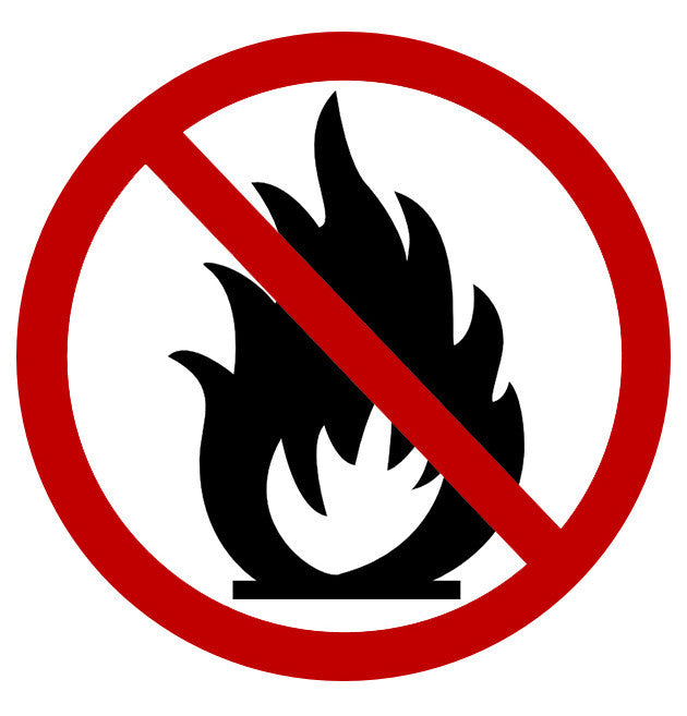 No Fires Permitted Sign - 1 Sign