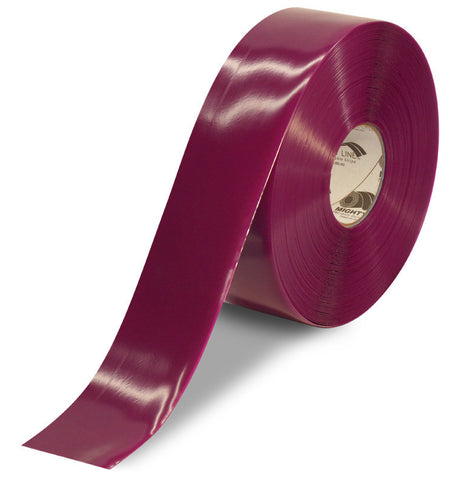 3 Inch Purple 5S Floor Tape - Mighty Line - 100 Foot Roll