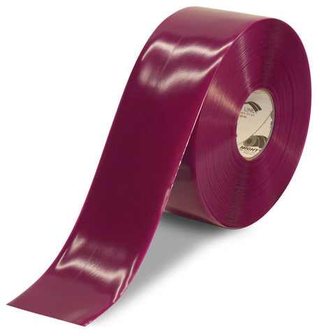 4 Inch Purple 5S Floor Tape - Mighty Line - 100 Foot  Roll